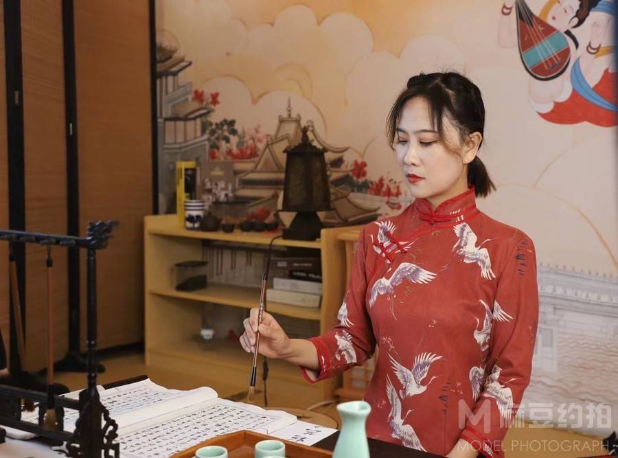 民国模特
