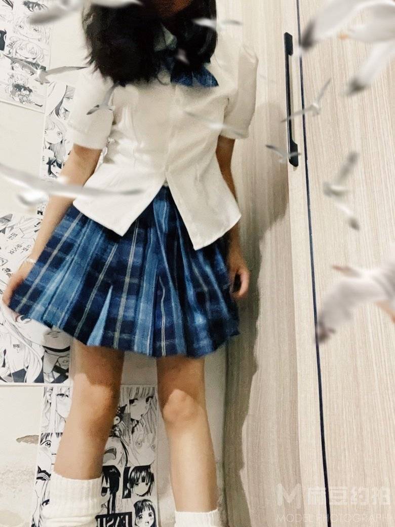 黑白模特
