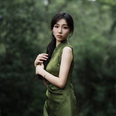 旗袍模特