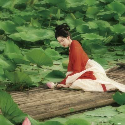 汉服模特