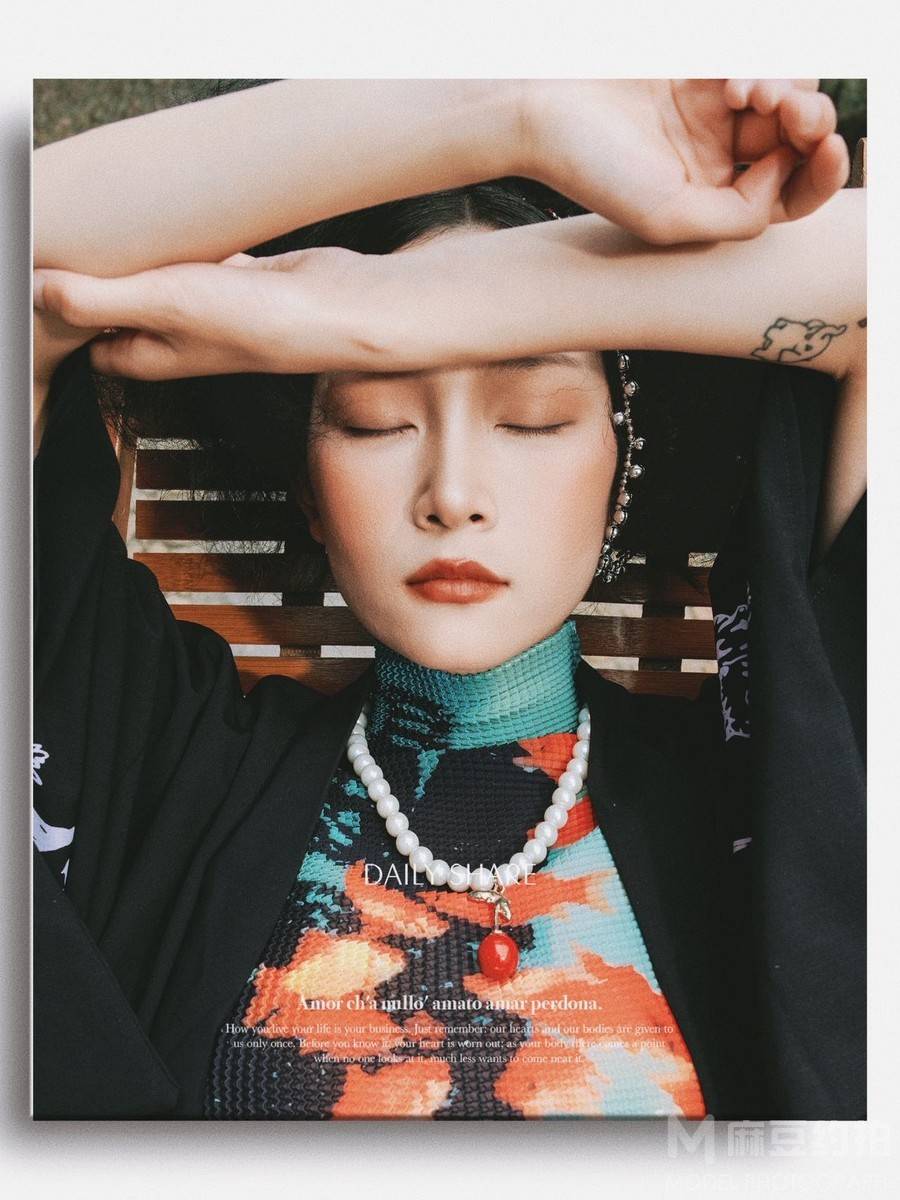 情绪模特