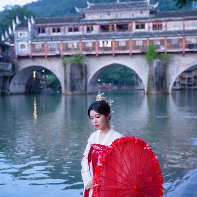 汉服模特