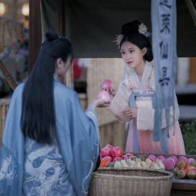 汉服模特