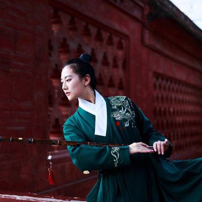 汉服模特