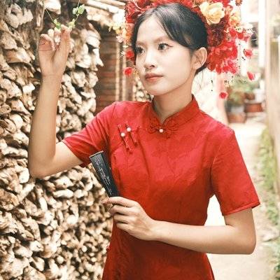 旗袍模特