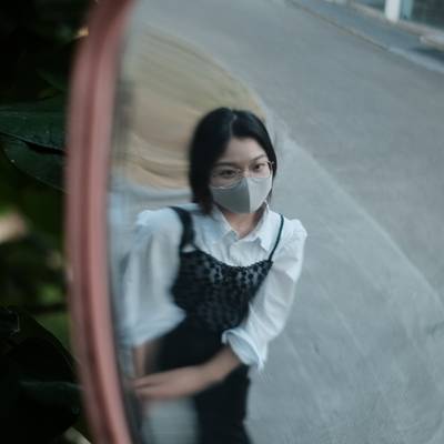 黑白模特