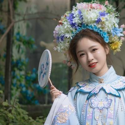 汉服模特