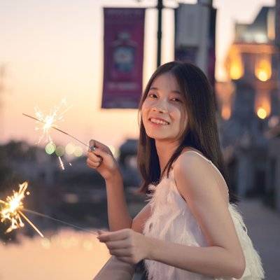 森系模特