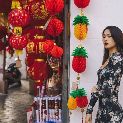 复古模特