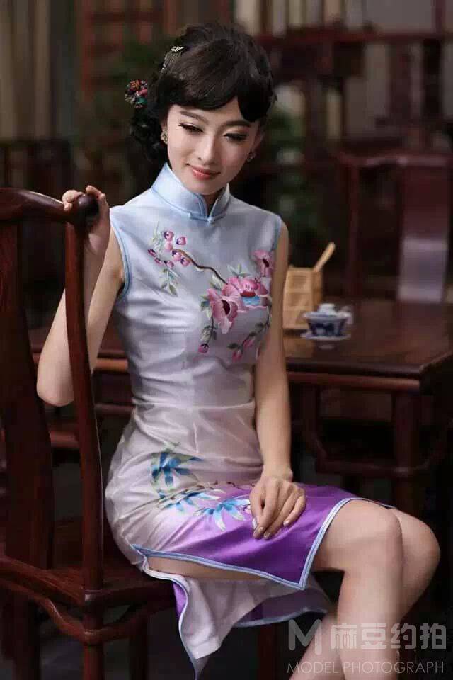 旗袍模特