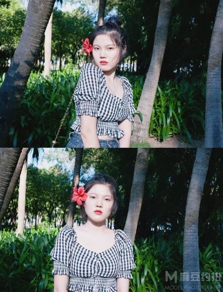 森系模特