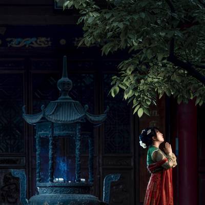 汉服模特