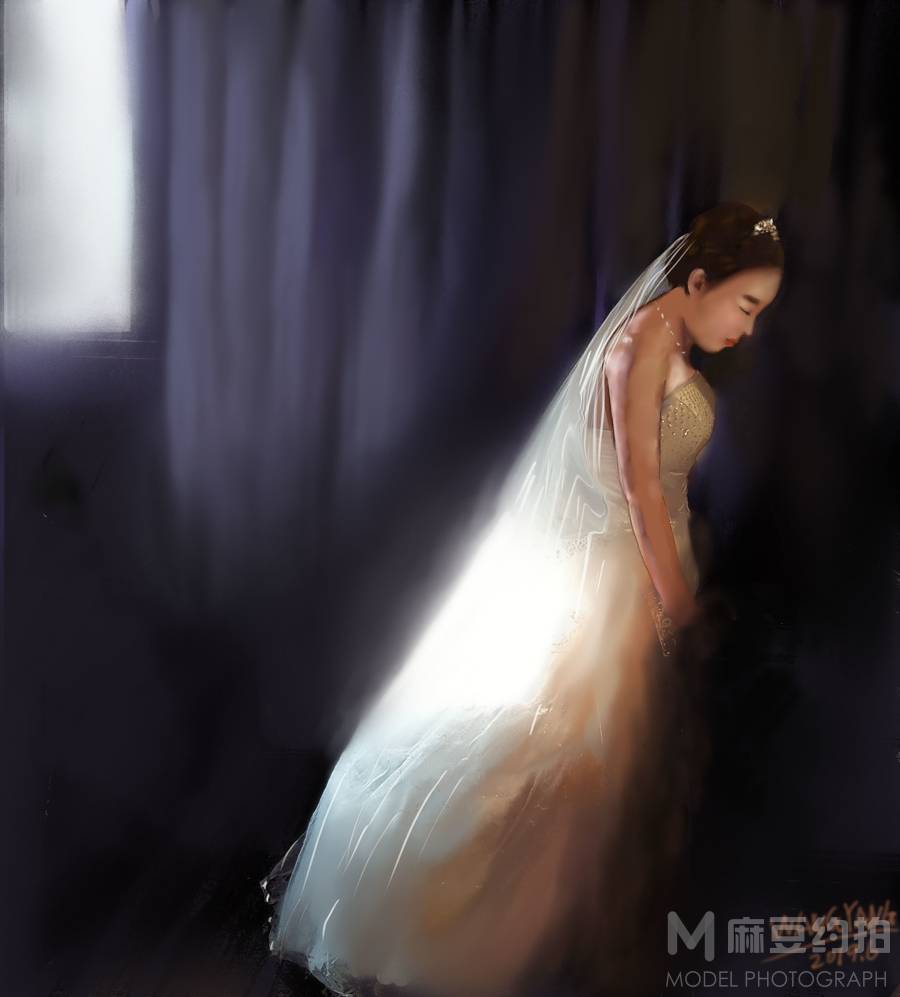 情绪模特