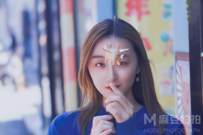黑白模特