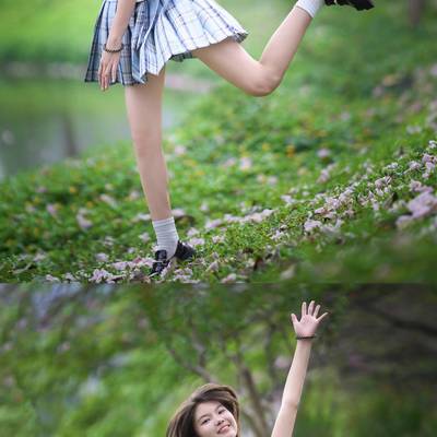 校园模特