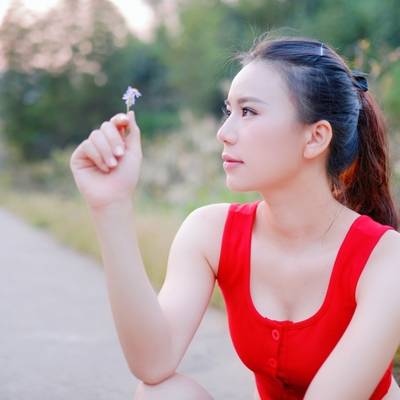 森系模特