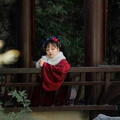 汉服模特