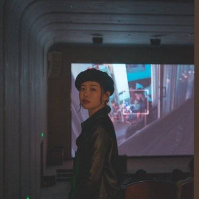 黑白模特