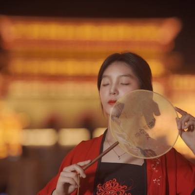 汉服模特