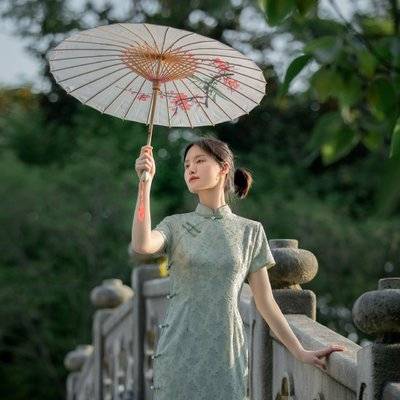 旗袍模特