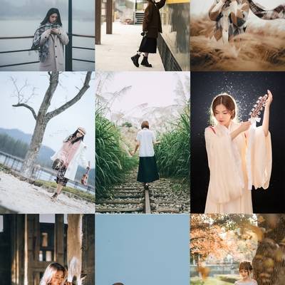 汉服模特