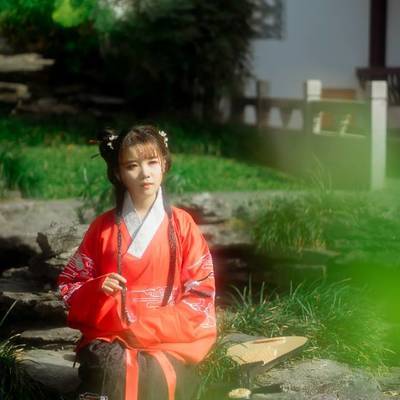 汉服模特