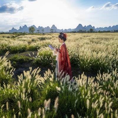 汉服模特