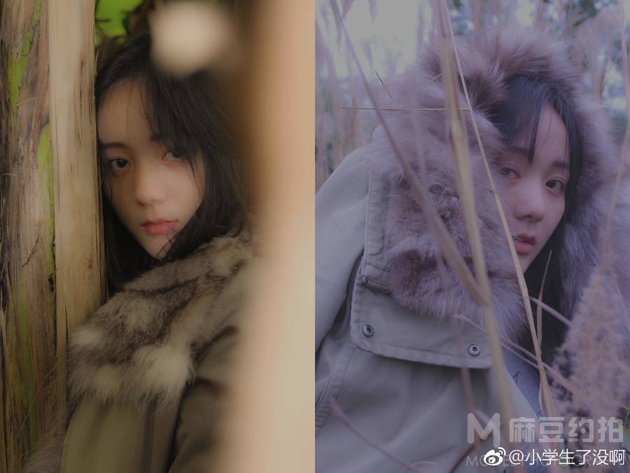 黑白模特