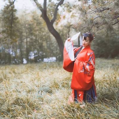 森系模特