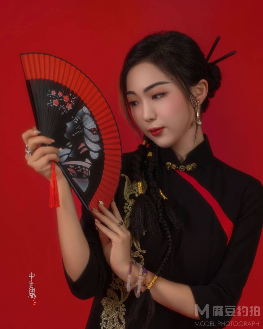 旗袍模特