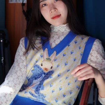 黑白模特
