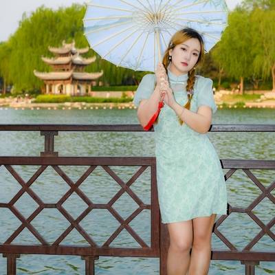 森系模特