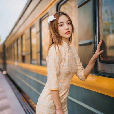 旗袍模特