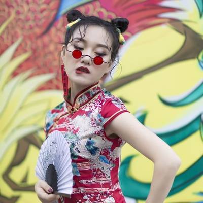 汉服模特