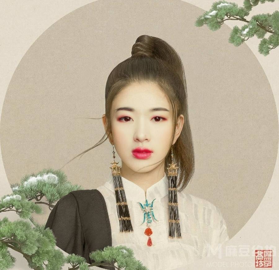 森系模特