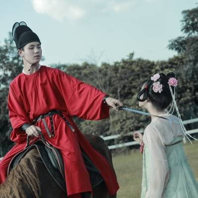 情侣模特