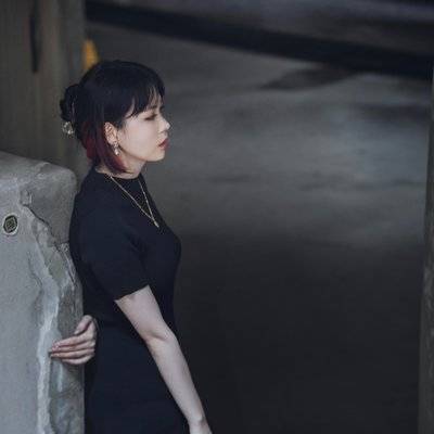 黑白模特
