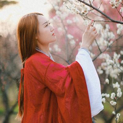 汉服模特