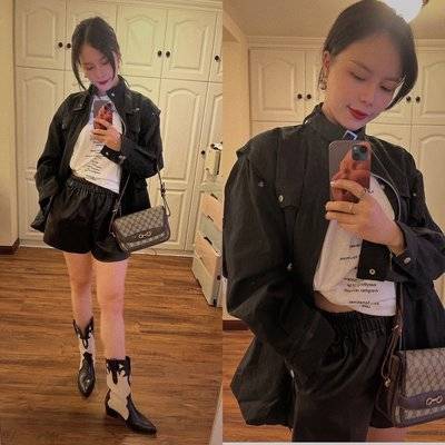 黑白模特