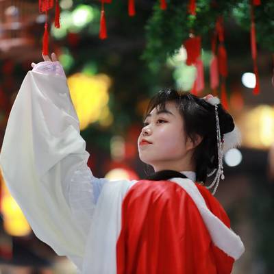 汉服模特