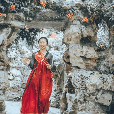 汉服模特