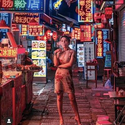 汉服模特