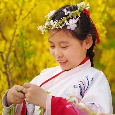 汉服模特