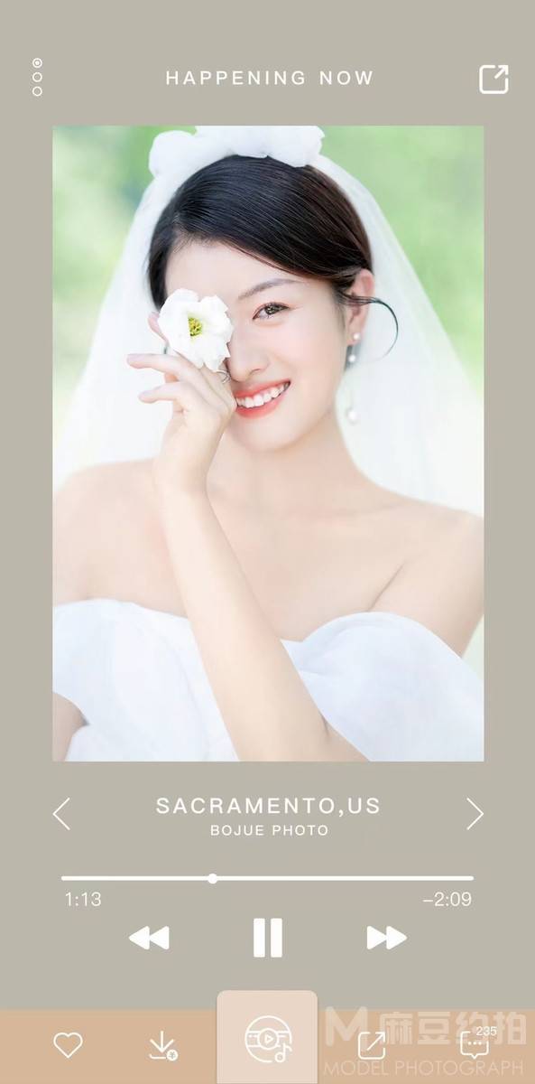婚礼模特