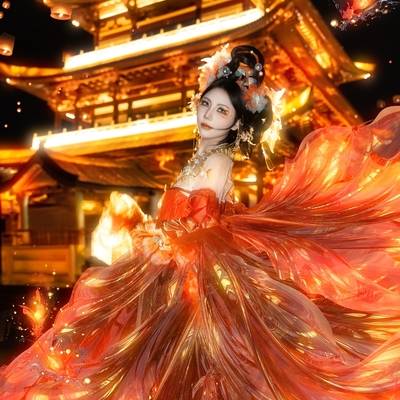 汉服模特