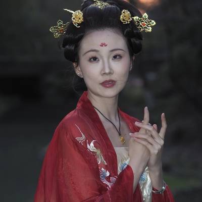 森系模特