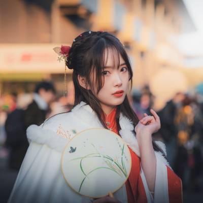汉服模特