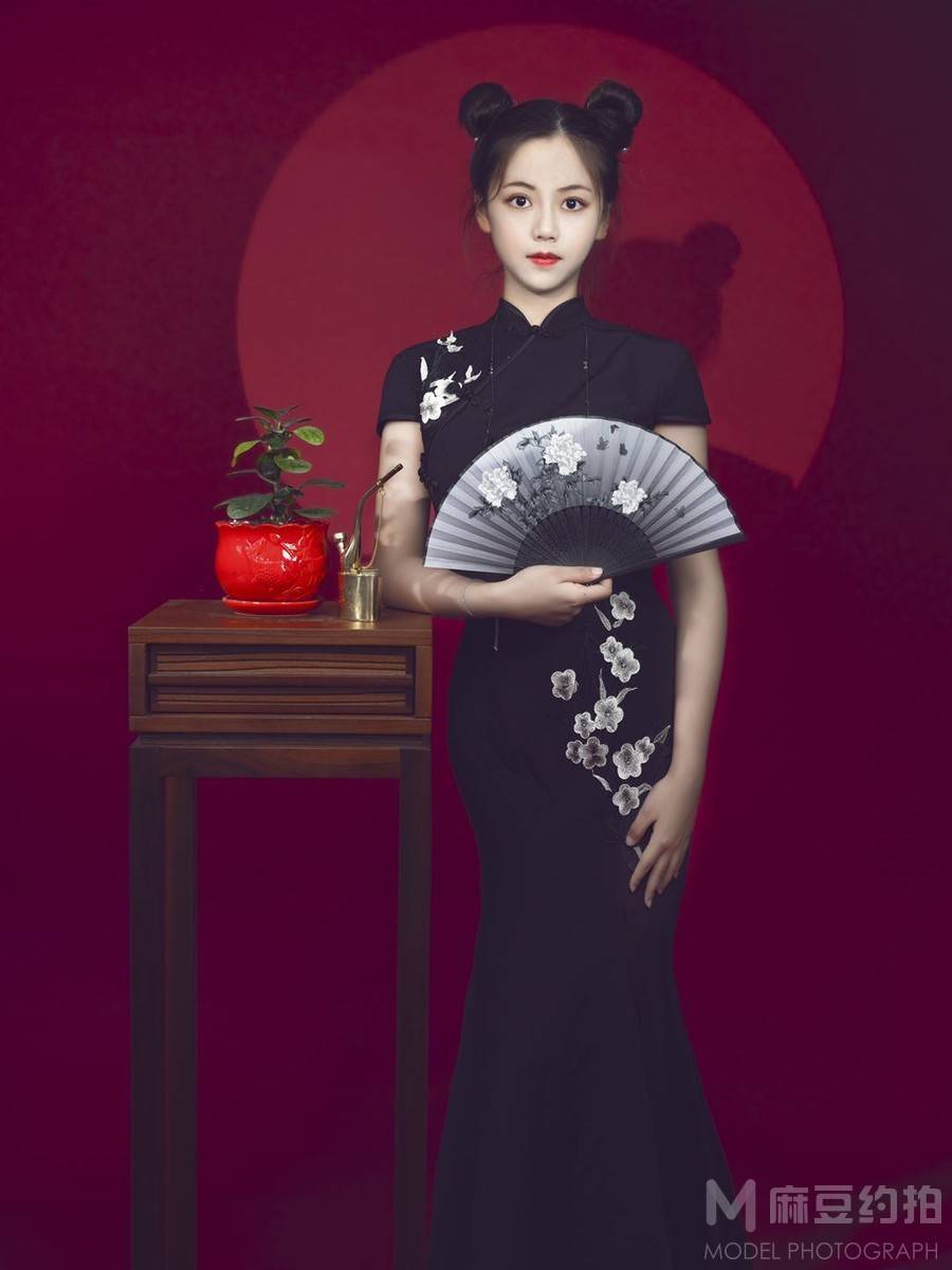 民国模特