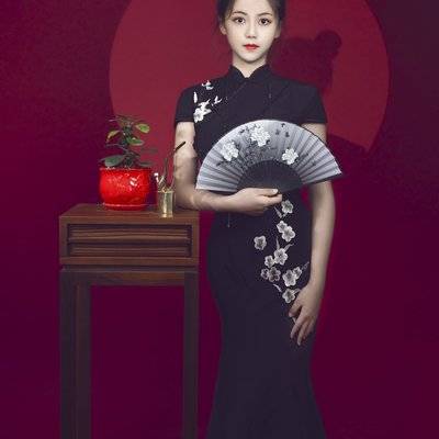 民国模特