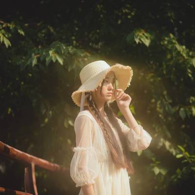 汉服模特